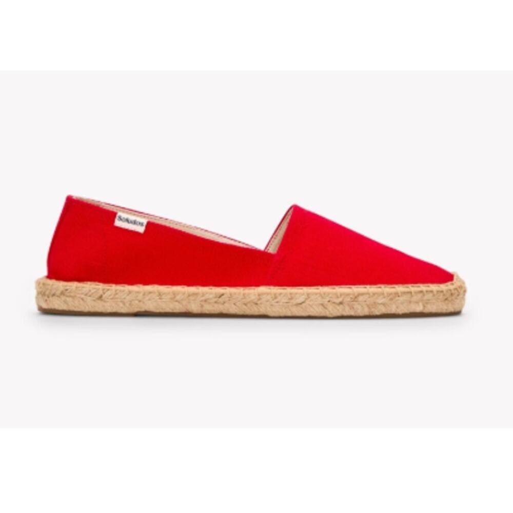 Soludos Rioja Red The Dali Original Espadrille Shoes Size 9-9.5 - Picture 10 of 12